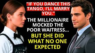 If you DANCE this TANGO, i’ll MARRY you,” the MILLIONAIRE mocked the POOR WAITRESS… but she did w