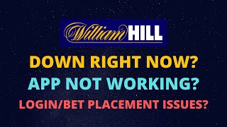 William Hill App Down - William Hill Site Down - William Hill App Not Working screenshot 5