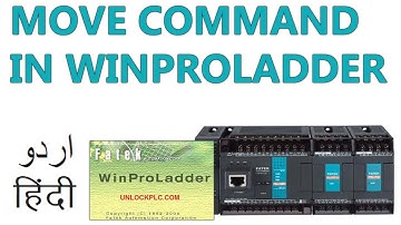 L12- How To Use Move Command In Winproladder Fatek Plc Hindi Urdu