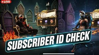 Live ID CHECK OF My subscribers ♥️♥️♥️ Free Fire Max