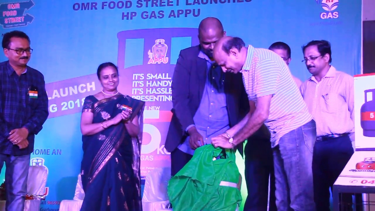 Briefing Launch of HP Gas APPU by OMR Food Street YouTube