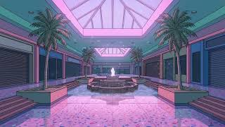 Vaporwave Mall Ambience 🌴 Neon Retro Aesthetic Loop | 4K Chill Background & Screensaver screenshot 1