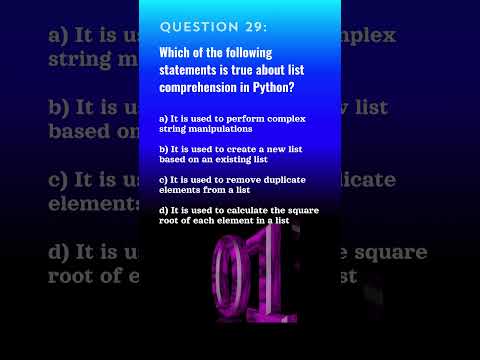 Python Qn. 29