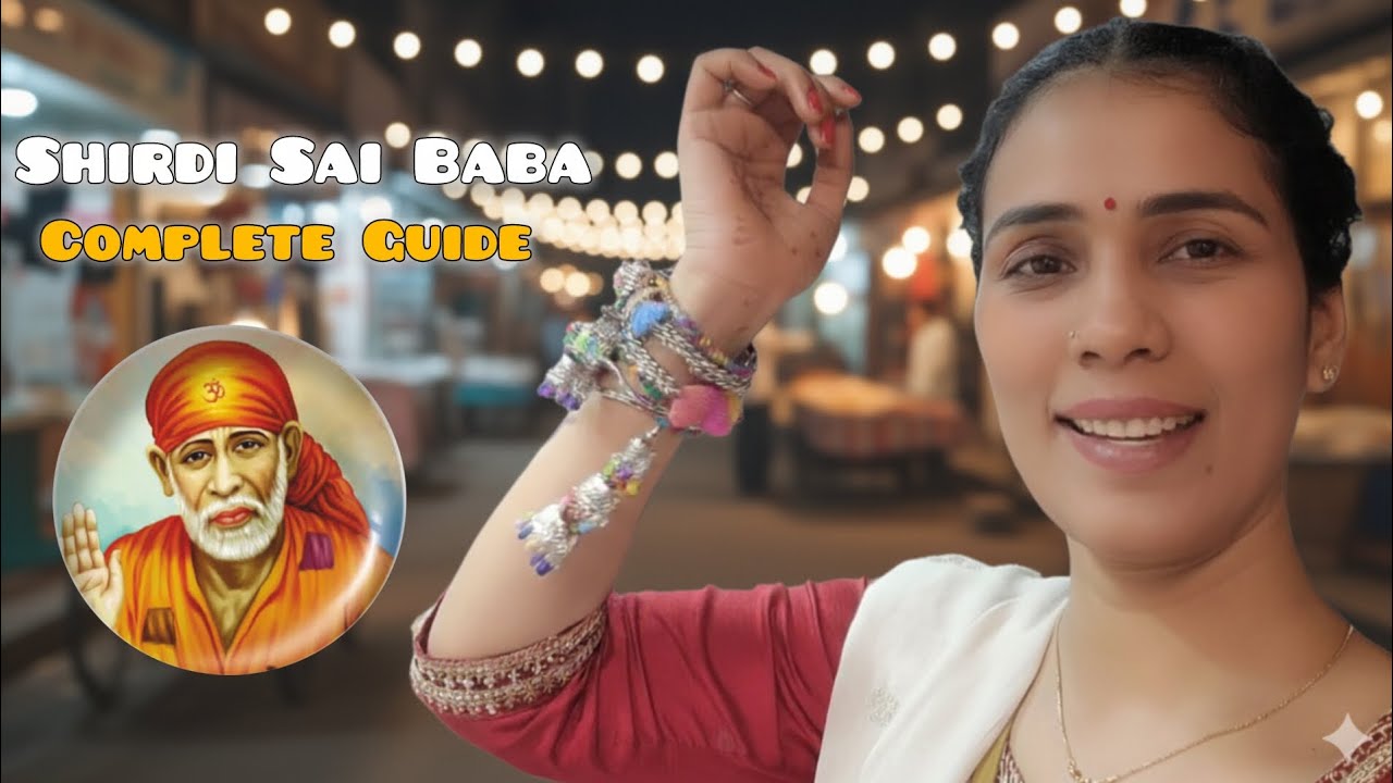 Peaceful Shirdi Vlog | Sai Baba Temple, Shopping & Night Market Experience 