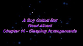 A Boy Called Bat Read Aloud Chapter 14