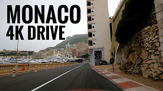 4K Monaco Drive | Monaco Summer Road Trip