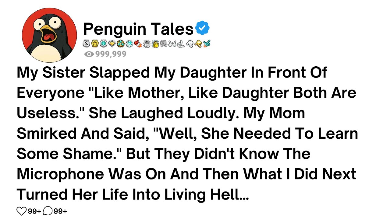 My Sister Slapped My Daughter In Front Of Everyone 