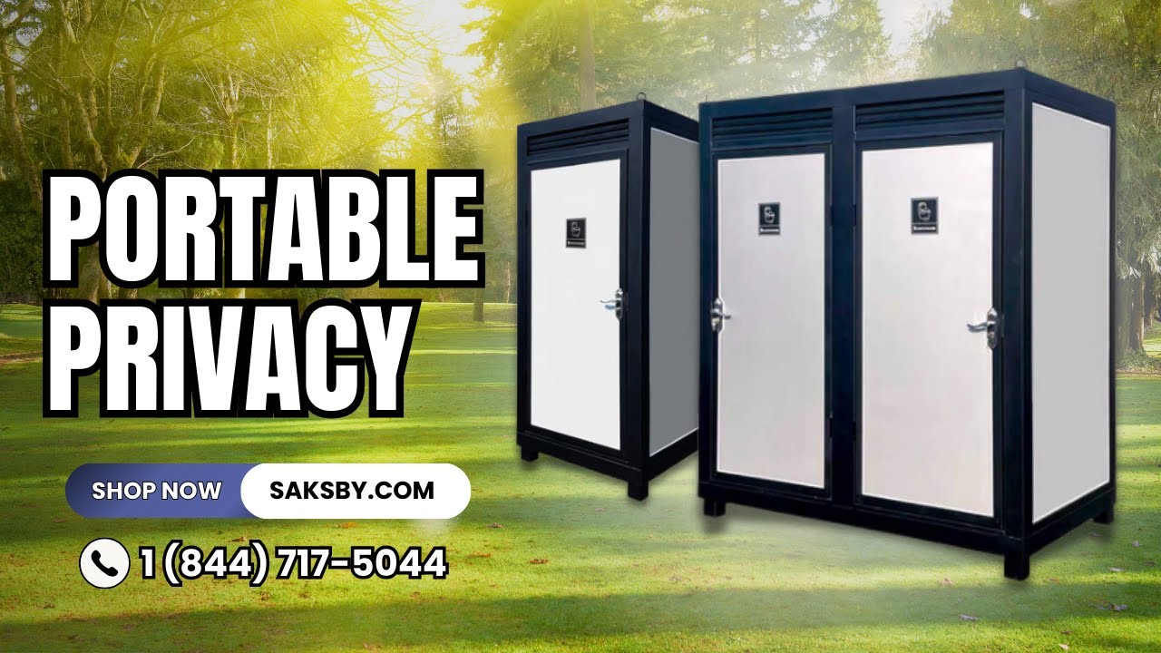 Нет туалета поблизости? Эта портативная туалетная кабинка мгновенно решит вашу проблему! | Позвон...