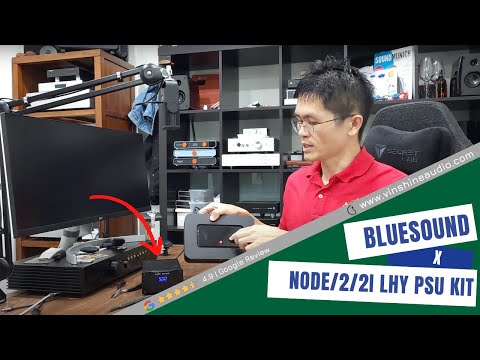 LHY Audio Bluesound Node [N130] Linear Power Supply Kit