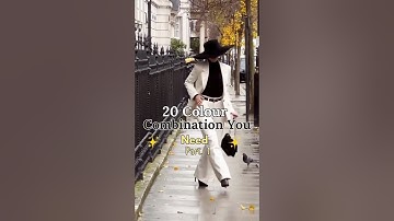 20 color combinations you need- Part 1 ✨| #colorcombination #quietluxury #colorscheme #colorscheme