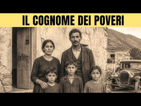 Video 20 COGNOMI Italiani Legati alle FAMIGLIE più POVERE del PASSATO — Origine, Significato e Storia
