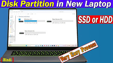 How to create disk partition in windows 11 | HP omen 16 laptop ssd partition