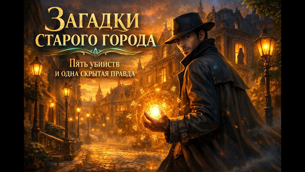 Аудиокнига полностью. Детектив. «Загадки старого города» Книга 1 из 5