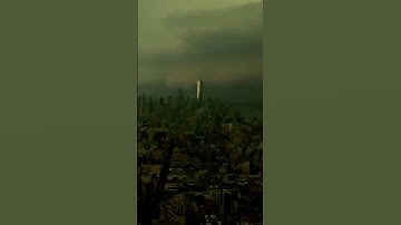 A time-lapse video captured storm clouds as they engulfed NYC Tuesday afternoon. #storm #cloud #rain