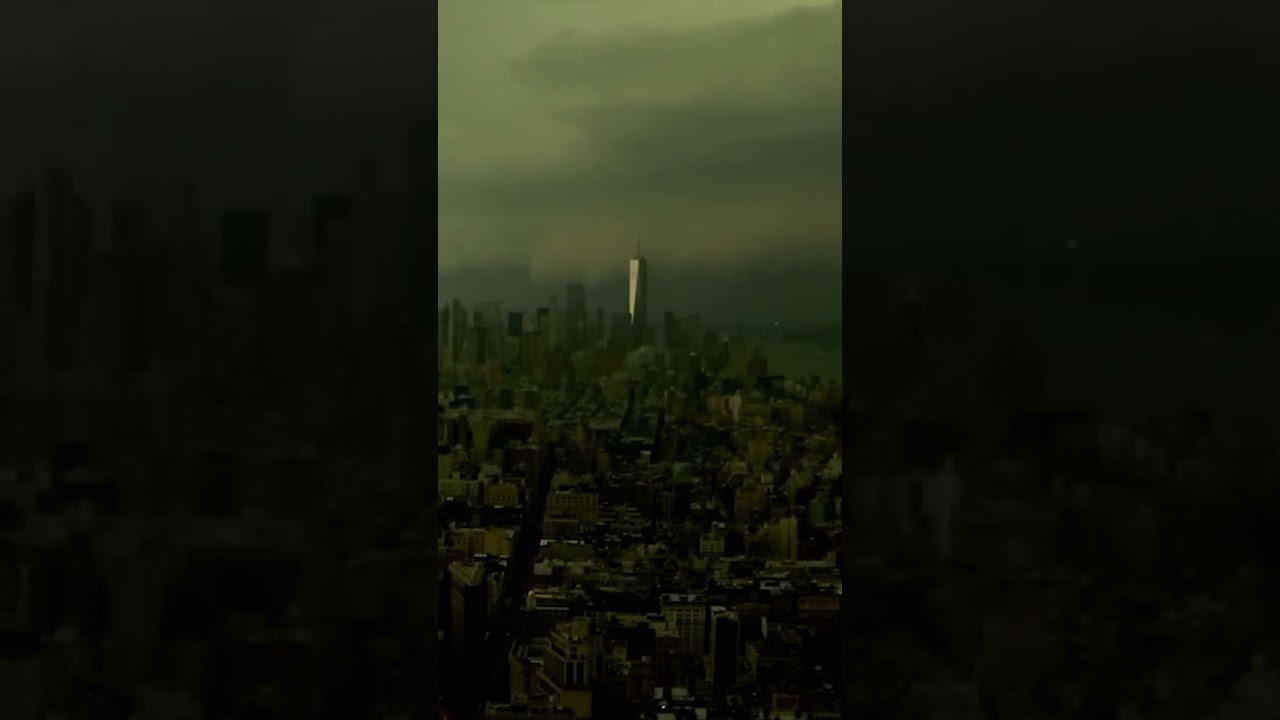 A time-lapse video captured storm clouds as they engulfed NYC Tuesday afternoon. #storm #cloud #rain