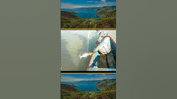 Jaring Ikan di danau Tempe