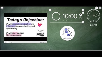 Embed a Googleslide in ClassroomScreen