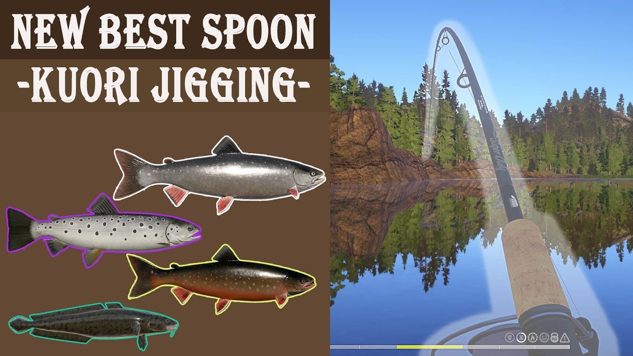 New Best Jigging Lure Char and Trout [Russian Fishing 4] YouTube