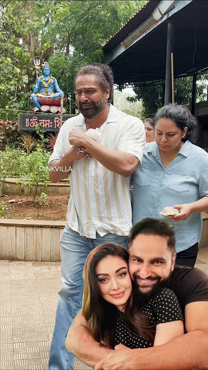 Parag Tyagi BREAKS DOWN In Tears As He Bids Adieu To Wife Shefali Jariwala 💔 #shorts #tv #viralvideo