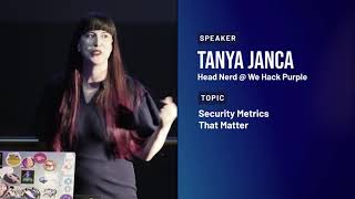 Tanya Janca - Security Metrics That Matter