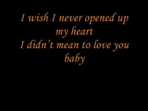 I didn't mean to make you mine (lyrics)-Nina