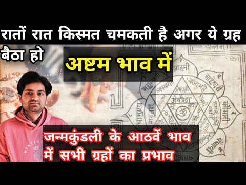 रातों रात अरबपति बन देता है जन्मकुंडली का अष्टम भाव || कौन सा ग्रह जुड़ा है आपके आठवें भाव से #astro