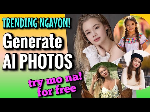 PAANO GUMAWA NG AI PHOTOS FOR FREE  | Riencyll Cabile