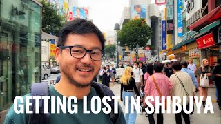 Getting Lost in Shibuya Tokyo Japan