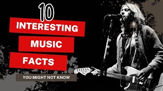 10 interesting MUSIC TRIVIA FACTS you might not know #musicfacts #musictrivia