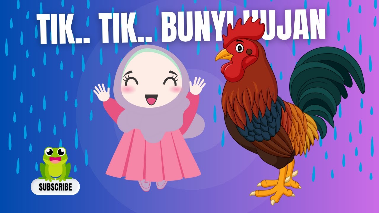 TIk Tik Bunyi Hujan | Lagu Anak Viral | Lagu Edukatif dan Gembira Riang ...