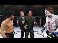 Bruce Lee vs. Pennywise Monster (EA sports UFC 2)