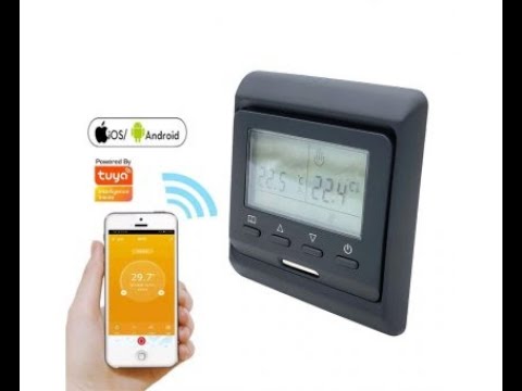 Терморегулятор для теплого пола E51 Wi-Fi ✅ Распаковка, ✅ обзор и ✅ настройка