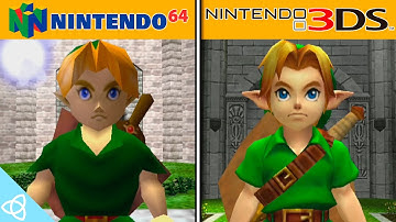 The Legend of Zelda: Ocarina of Time - Nintendo 64 Original vs. 3DS Remake | Side by Side
