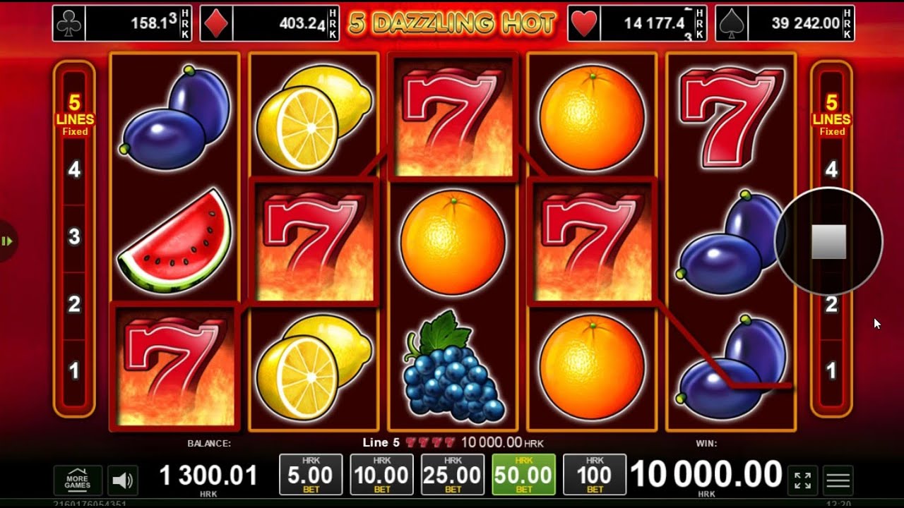 5 Dazzling Hot - 4 x Sedmica za 10.000 kuna | Favbet Casino BONUS - YouTube