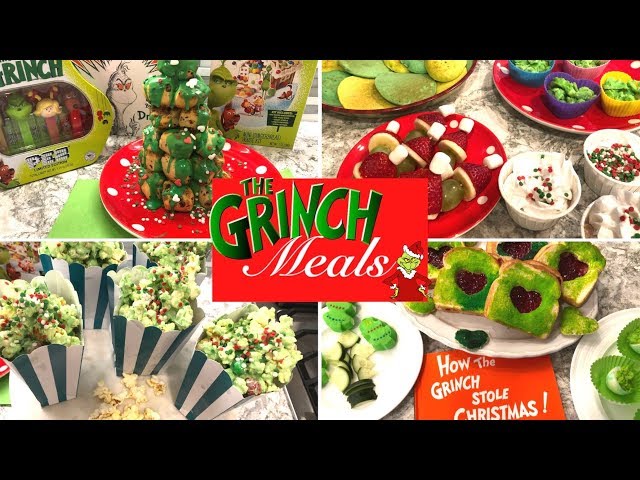 Cindy Lou Who and the Grinch Bento  Christmas food, Easy lunch boxes, Easy  vegan lunch