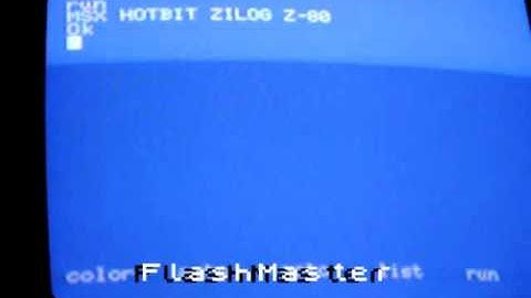 MSX Hotbit - Demonstrações Parte I