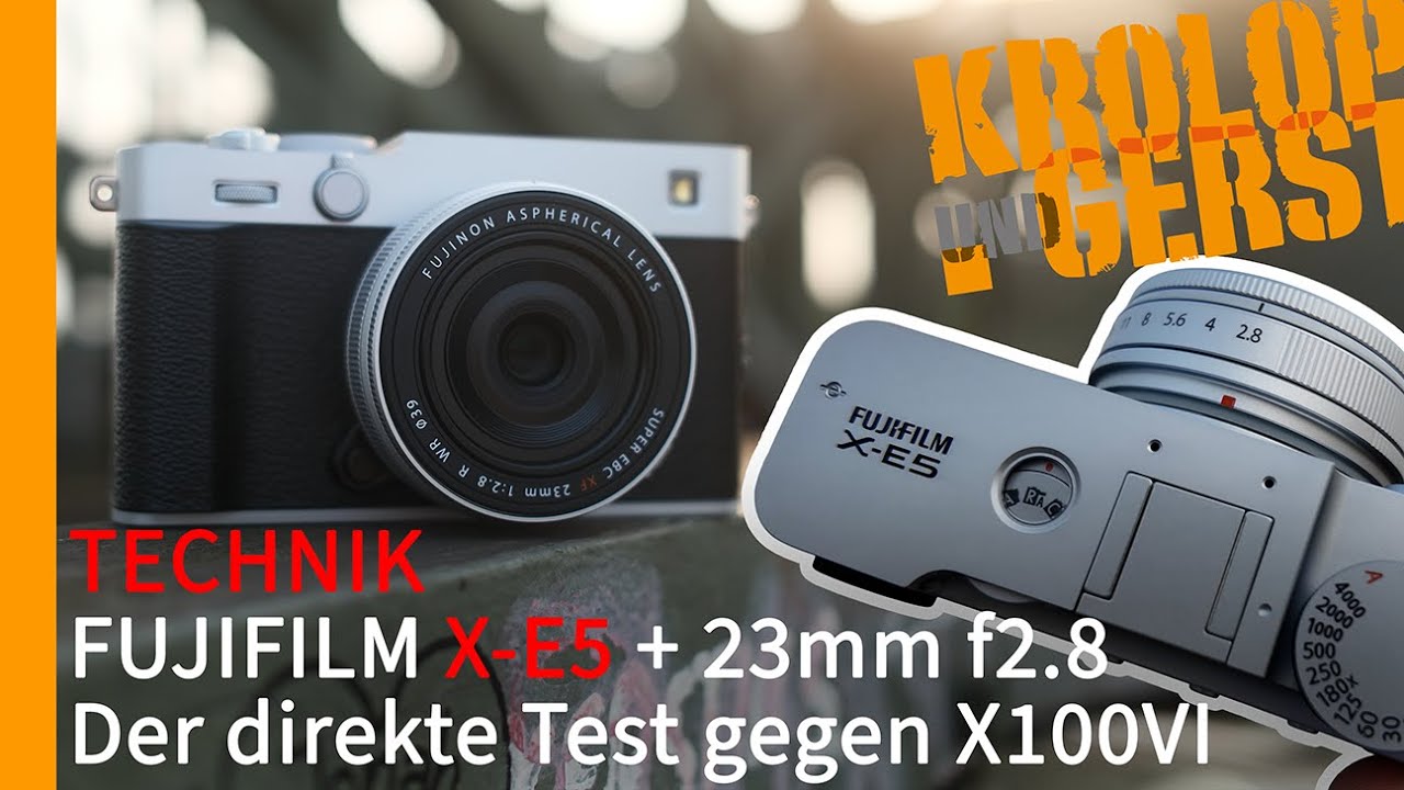 FUJIFILM X-E5 + 23mm f2.8 - Der direkte Test gegen X100VI 📷 Krolop&Gerst