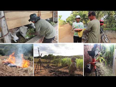 DIA DE TRABALHO NO SALGADINHO + PRESENTE PARA O TIÃOZINHO