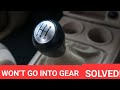 Schaltgetriebe Lässt Sich Nicht In Den Gang Schalten GELÖST
