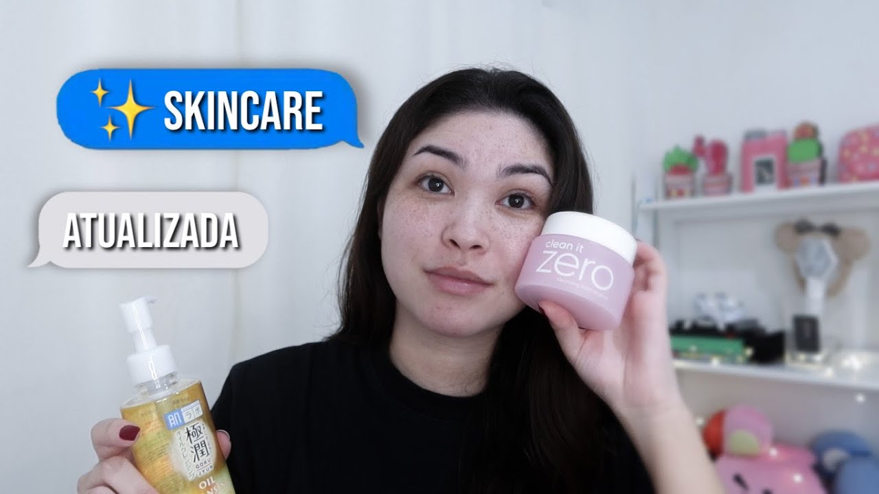 MINHA ROTINA DE SKINCARE ATUALIZADA ♡ banila co, cerave, creamy, sallve