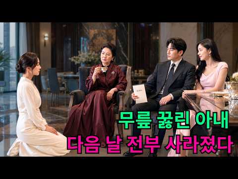 내연녀 앞에서 무릎 꿇은 계약 아내에게 CEO는 이혼서를 던졌다. 그녀가 눈물 없이 서명하자 다음 날 강남 사옥과 서울 저택, 비밀 펀드가 강씨 집안을 떠났다#한국로맨스 #내연녀