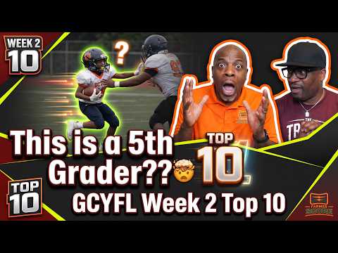 This is a 5th Grader??  GCYFL Youth Football Week 2 Top 10