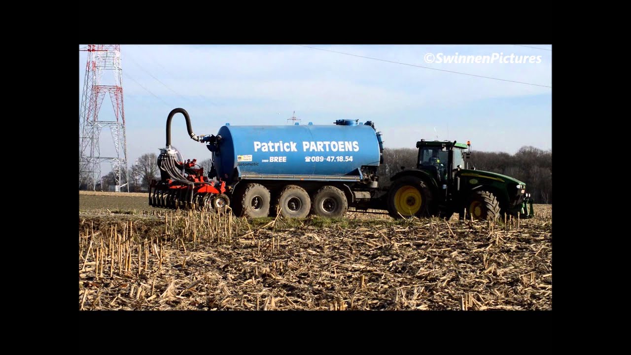 Agroservice Partoens| John Deere 7920 & Ag-chem 3-Asser tank + Evers bemester [HD]