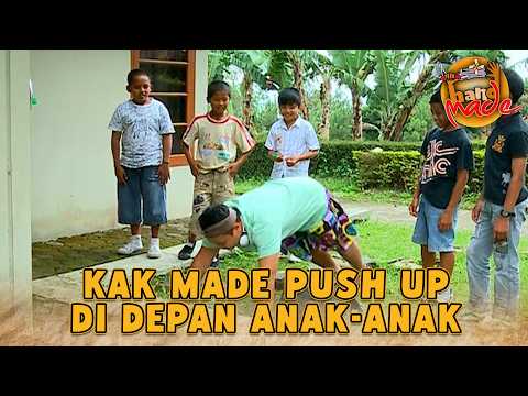 KALAH MAIN DART! KAK MADE PUSH UP DI DEPAN ANAK-ANAK | Handmade 2010