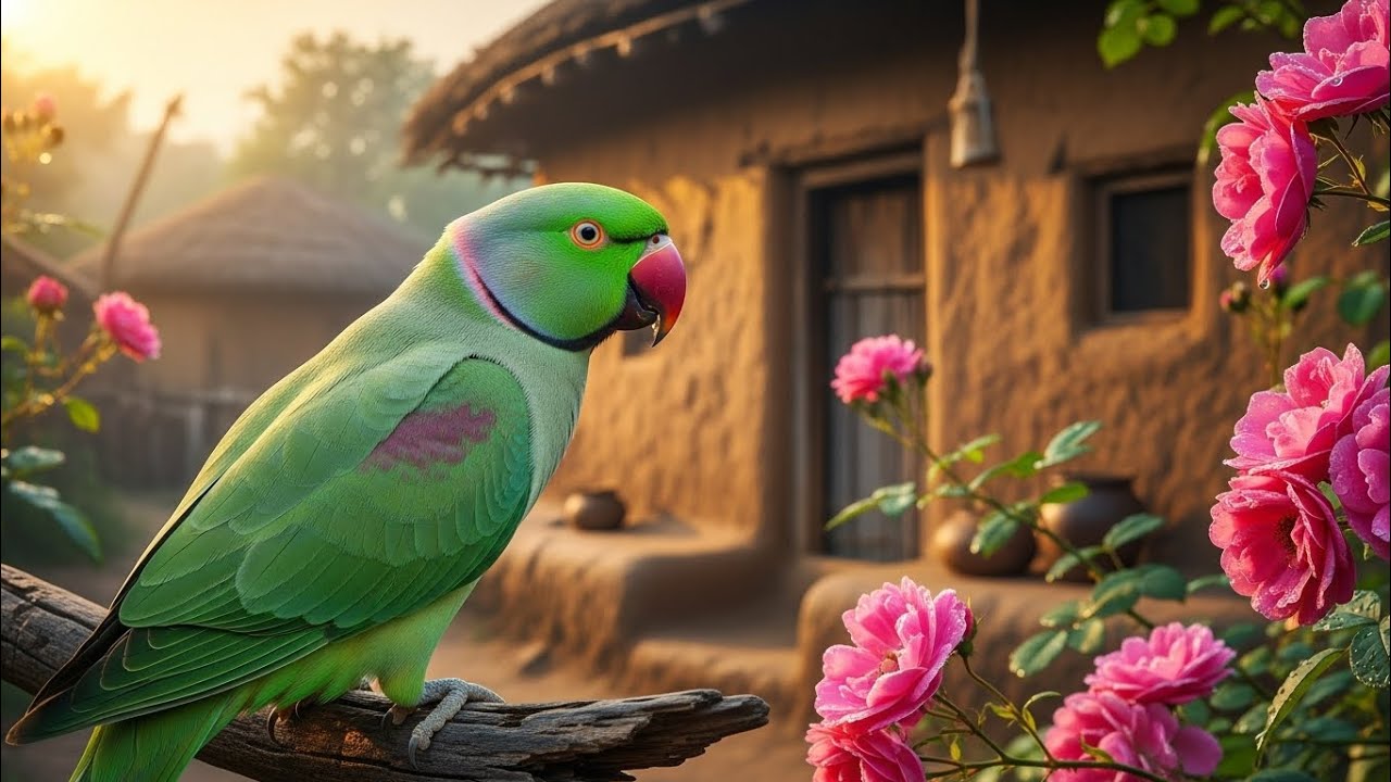 Talking Parrot Sound Compilation 🦜😂 | Alexandrine & Ringneck Parrot Sounds Compilation