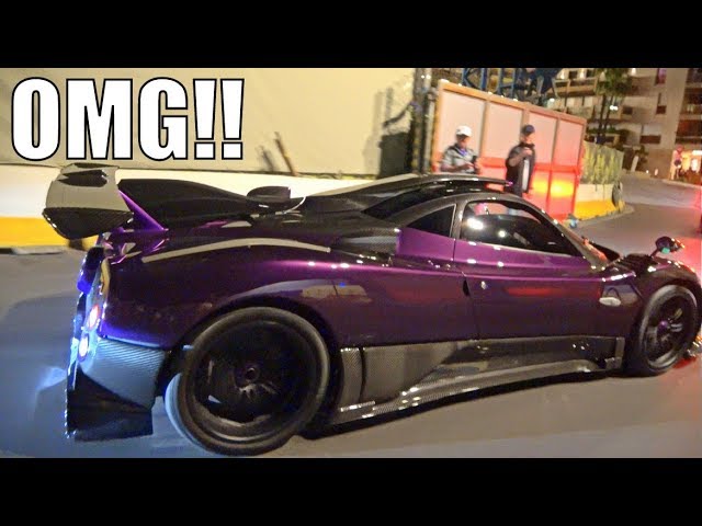 Lewis Hamilton Driving His Pagani Zonda 760lh In Monaco Youtube