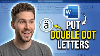 How To Put Double Dots Over A Letter In Word (Quick & Easy)