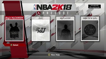 How to Restart NBA2K18 Prelude/Make Multiple Builds!!!!!!(Xbox One) (After Patch)