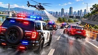 High Speed Car Chase 🚔🔥 | Criminal Car Escape | Police Simulator 3D screenshot 4