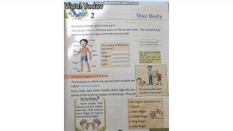 EVS - Class -2 Chapter-2 Our Body